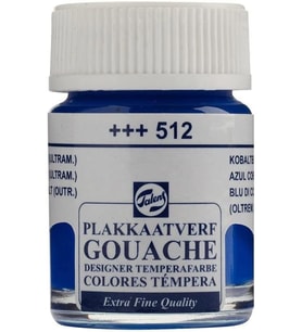Talens Gouache Jar 16ml Guaj Boya Cobalt Blue Ultramarine / 512