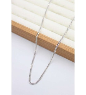 Xuping Zincir Kolye - 55 cm - Gümüş