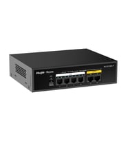 RUIJIE REYEE 6port RG-ES106F-P 10/100 2-UPLINK 54W 4port YÖNETİLEMEZ POE SWITCH