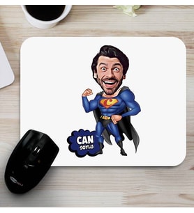 Süper Erkek Karikatürlü Mouse Pad
