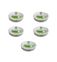Roll-Up Nature Ekolojik Karton Kağıt Tek Kullanımlık Oval Tabak - 20x26 Cm. - 50 Adetlik 5 Paket
