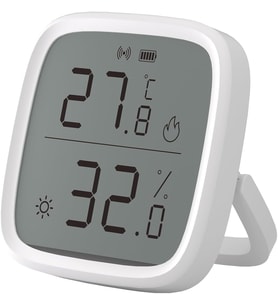 SNZB-02D ZigBee LCD Ekranlı Akıllı Sıcaklık ve Nem Sensörü SNZB-02D