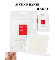 Sivilce Bandı, Yüksek Kalite, Etkili Çözüm, 2’li Paket, Toplam 48 Adet, Sivilce Bandı