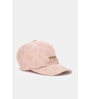Guess Şakayık Baskılı Tamamı Beyzbol Kadın Pembe Şapka AW5502POL01-PIN