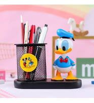 Disney Donald Duck Kalemlik Karikatür Sevimli Masaüstü Süsler Yaratıcılık Mickey Mouse Kalemlik (Mavi)