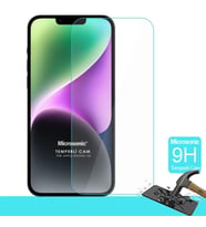 Microsonic Apple iPhone 16e Tempered Glass Cam Ekran Koruyucu (Şeffaf)