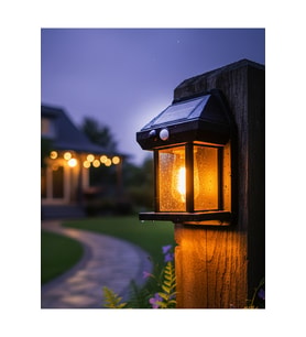 KBA742 VGüneş Enerjili Bahçe Led Ampul Hareket Sensörlü Bahçe Led Su Geçirmez 3 Mod'lu Solar Led
