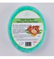 Argan Özlü Sabunlu Vücut Duş Süngeri
