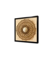 Osmanlı Desen Çerçeveli Mdf Tablo