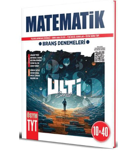 TYT Matematik Ulti Serisi 10 x 40 Branş Denemeleri Bes Yayınları