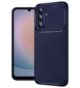Galaxy A27 5G Auto Focus Karbon Kapak - Lacivert