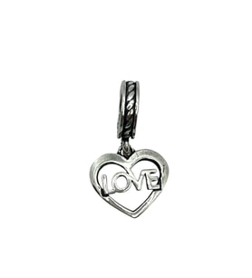 925 Ayar Gümüş Love Model Charm