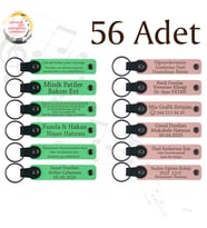 F Yeşili & Y Ağzı, Gönüllü Proje Katılımcılarına Anlamlı Anı, 56’li Set, Kişisel Yazılı Hediyelik