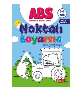 ABS 5-6 Yaş Noktalı Boyama