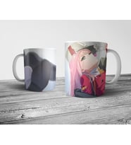 Pixxa Darling in the Franxx - Zero Two Kupa Bardak Model 7