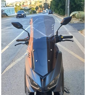 MOTOCAM Volta Revolt RSX5 Ön Cam 2022-2026 Model 75cm Füme Renkli 4mm