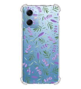PrintiFy Xiaomi Redmi Note 12 5G Uyumlu Water Color 3 Baskılı Şeffaf Köşe Korumalı Antişok Kılıf