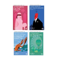 Üç Yıl + Şeytan'ın Günlüğü + Ceberut Martin + Oz Büyücüsü- 4 Kitap Set - Iş Bankası Özel Set