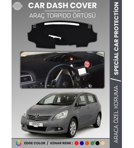 TOYOTA VERSO (2009-2018) Torpido Örtüsü Ön Göğüs Koruma Tam Uyum Kolay Montaj