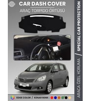 TOYOTA VERSO (2009-2018) Torpido Örtüsü Ön Göğüs Koruma Tam Uyum Kolay Montaj