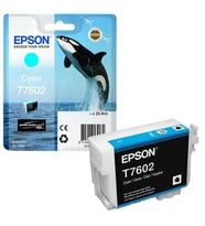 Tonersepeti Epson T7602-C13T76024010 Mavi Orjinal Kartuş