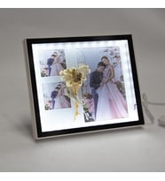 Led Işıklı 3'lü Fotoğraflı Sihirli Ayna (Tatlı Beyaz)