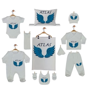 Pia Baby Gl 2204 11 Parça İsme Özel Hastane Çıkışı