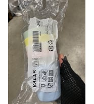 IKEA Plastik Croçcy BPA-Ücretsiz Çatal Plakalar Bardak Pastel Renkler Pembe Turkuaz Gri (Kupa)