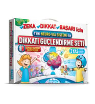 Dikkati Güçlendirme Seti  Anasınıfı – 3 Yaş Neuro-Via