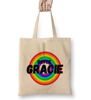 Royce Gracie - Vintage Retro Rainbow S tyle Warriors Design Wrestlers-Gift Bez Çanta Uzun Saplı