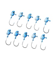 Jighead - Zoka - Kurşunlu Olta İğnesi - (XH-A 11) - Mavi Beyaz - 8 gr - 10 Adet