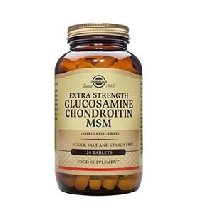 Glucosamine Chondroitin MSM Takviye Edici Gıda 120 Tablet