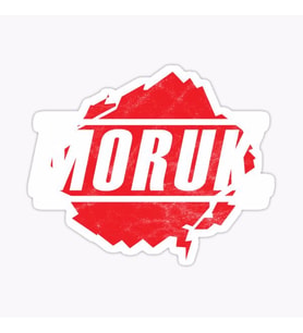 Moruk Komik StickerAraba Cam Etiket Yapıştırma