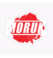 Moruk Komik StickerAraba Cam Etiket Yapıştırma