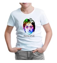 John Lennon - Imagine Beyaz Çocuk Tshirt