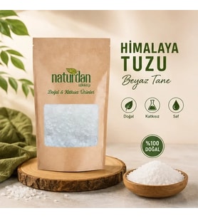 Himalaya Tuzu Beyaz Tane Doğal 1 Kg