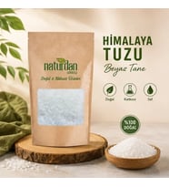 Himalaya Tuzu Beyaz Tane Doğal 1 Kg