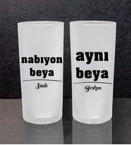 eJOYA Kişiye Özel 2'li Rakı Bardağı 111463