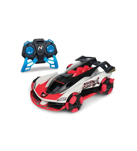 Nano OmniX RC: 1:18 Ölçekli Uzaktan Kumandalı Akrobatik Araba! (Kırmızı)