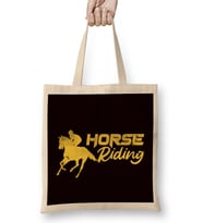 Horse Riding Equestrian Sport Horseshoe Dressage Gallop Bez Çanta Uzun Saplı