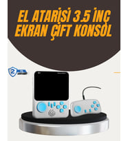 İki Kişilik Oyun Deneyimi Sunan Taşınabilir Retro Konsol