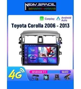 TOYOTA COROLLA ANDROİD 4GB RAM 64GB ROM 8 ÇEKİRDEK CARPLAY MULTİMEDYA