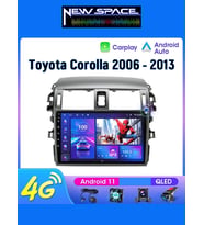 TOYOTA COROLLA ANDROİD 4GB RAM 64GB ROM 8 ÇEKİRDEK CARPLAY MULTİMEDYA