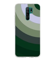Xiaomi Redmi 9 Uyumlu Kapak Renk Cümbüşü Tasarımlı Şeffaf Silikon Kılıf