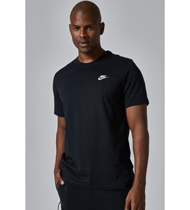 Nike Sportswear Cotton Unisex Short Sleeve Tee Unisex Tişört Siyah