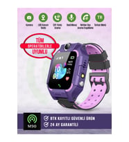 Çocuklar İçin Konum Takipli, SIM Kartlı, SOS ve Imei Kayıtlı Akıllı Saat