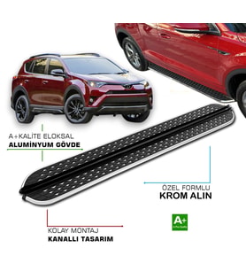 TOYOTA RAV4 5 2018 2019 2020 2021 2022 2023 2024 2025 YAN BASAMAK