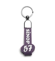 SLİKON SAPLI ŞEHİR PLAKA  ANAHTARLIK-(SİNOP57)ANAH94