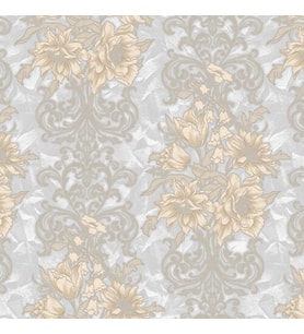 Adawall Seven Çiçek Detayı Damask Desenli Duvar  Kağıdı 7805-5