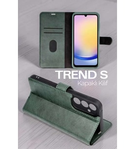 Mi 17T Pro Trend S Plus Kapaklı Kılıf - Kırmızı